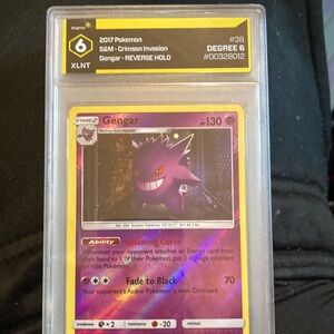 Degree graded Pokémon card